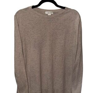 TAN SWEATER WITH RAISED DOTS